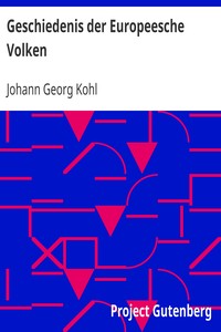 AI-stem Audioboek: Geschiedenis der Europeesche Volken door Johann Georg Kohl