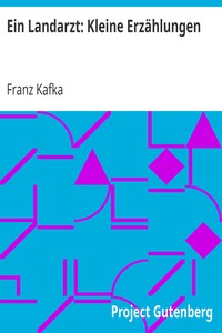 KI-Stimmen-Hörbuch: Ein Landarzt: Kleine Erzählungen von Franz Kafka