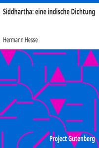 AI Voice AudioBook: Siddhartha: eine indische Dichtung by Hermann Hesse