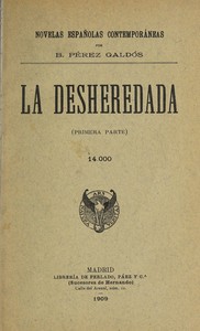 Audiolibro con voz IA: La desheredada de Benito Pérez Galdós