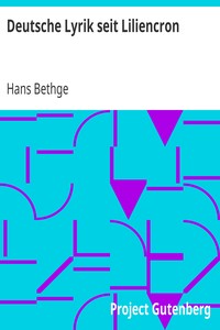 AI Voice AudioBook: Deutsche Lyrik seit Liliencron by Unknown