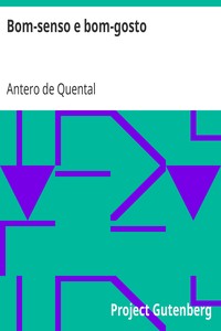 AI Voice AudioBook: Bom-senso e bom-gosto by Antero de Quental