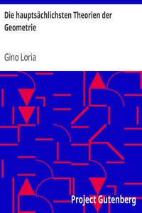 AI Voice AudioBook: Die hauptsächlichsten Theorien der Geometrie by Gino Loria