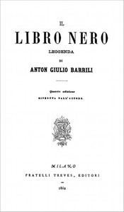 AI Voice AudioBook: Il Libro Nero by Anton Giulio Barrili