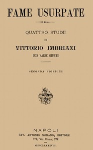 AI Voice AudioBook: Fame usurpate by Vittorio Imbriani