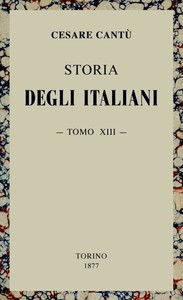 AI Voice AudioBook: Storia degli Italiani, vol. 13 (di 15) by Cesare Cantù