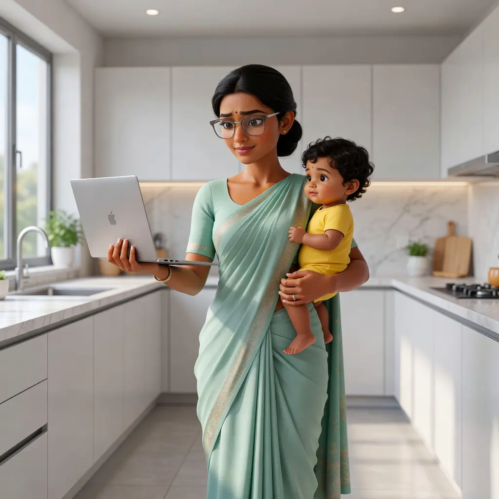 मॉडर्न बहू