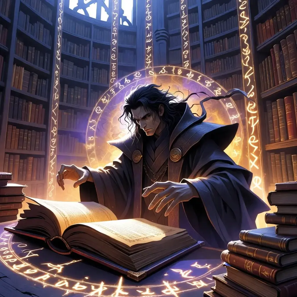 巫师世界魔法实验与真理探索场景